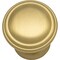 Jeffrey Alexander 1-1/4" Diameter Brushed Gold Tiffany Cabinet Knob 658BG - alternate 3